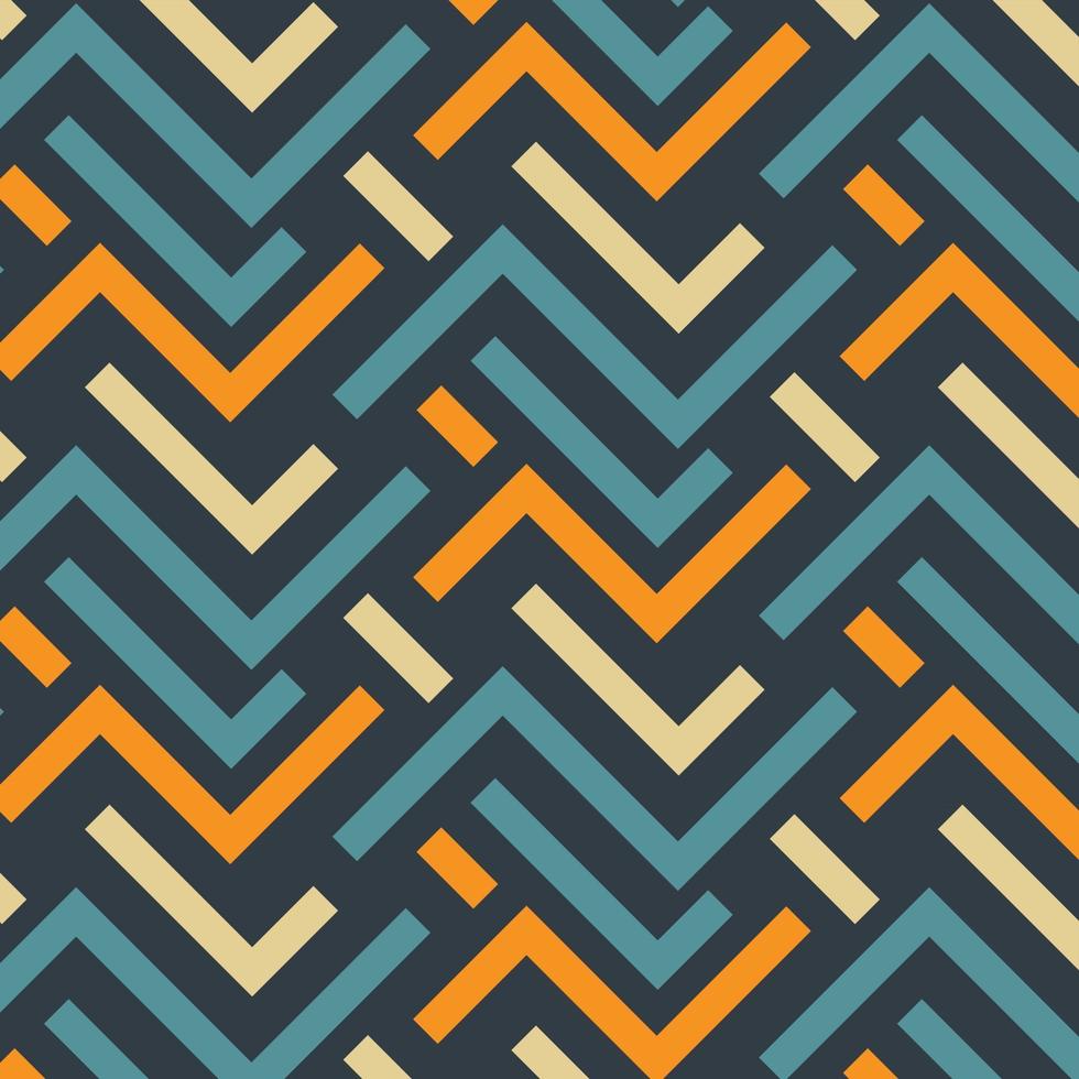 abstracte zigzag lijn naadloze patroon vector