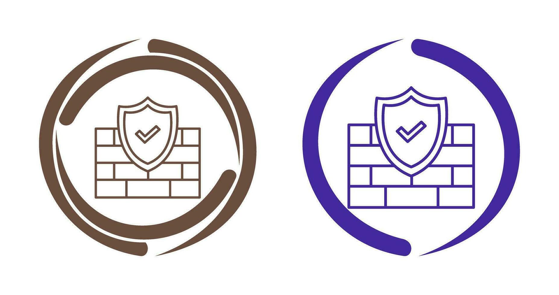 firewall vector pictogram