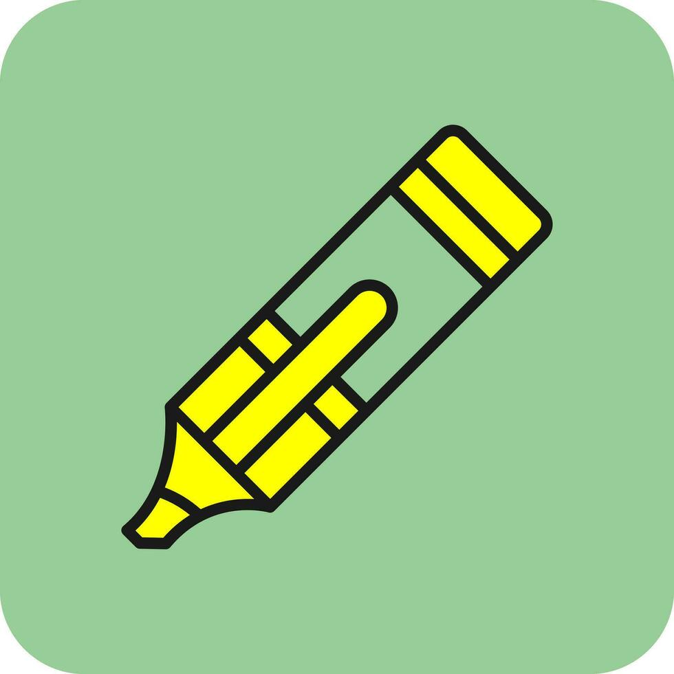 markeerstift vector icoon ontwerp