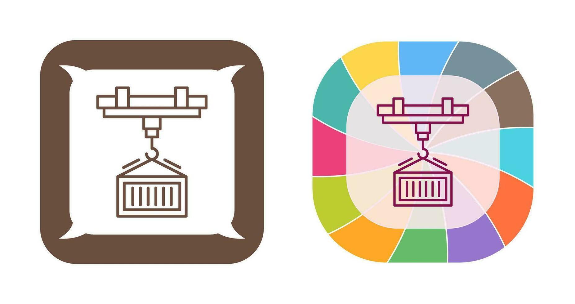 kraan vector pictogram