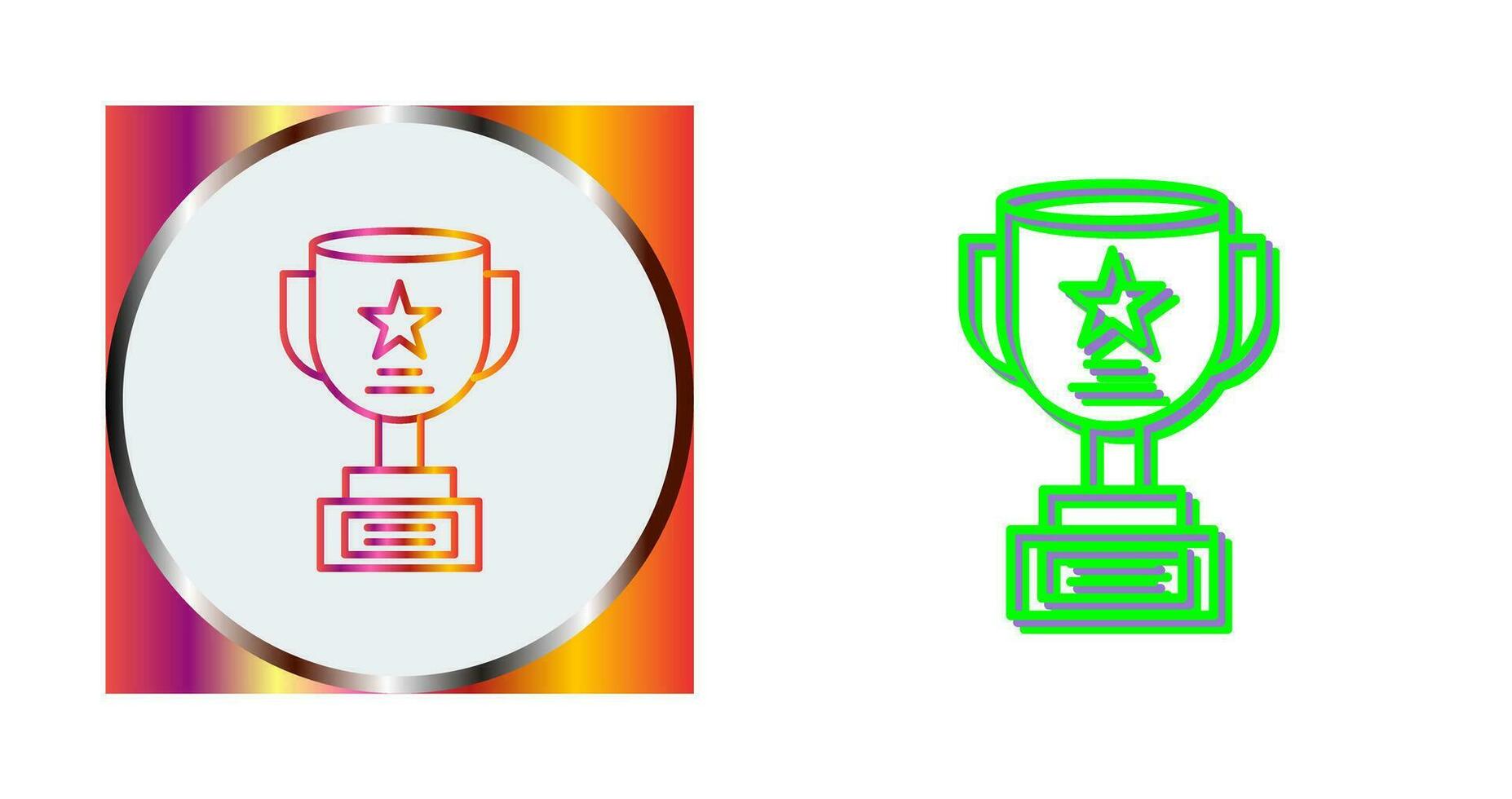 trofee vector pictogram