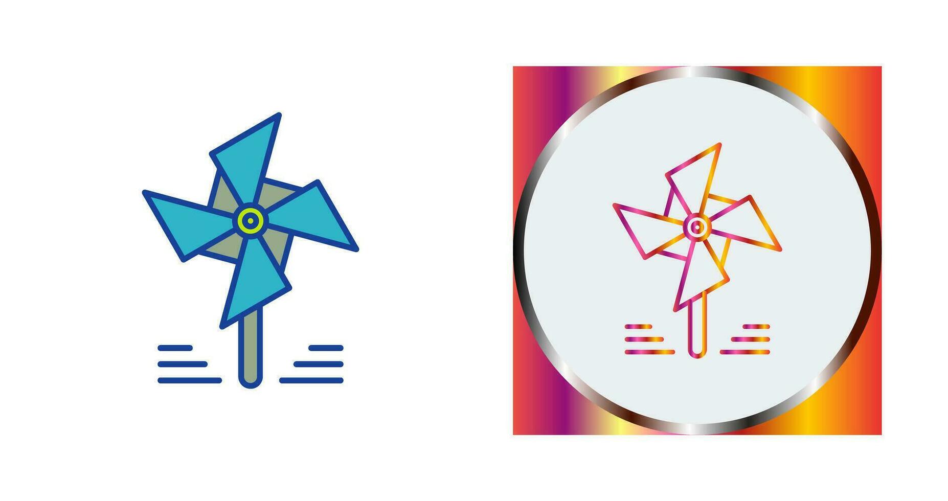 pinwheel vector icoon