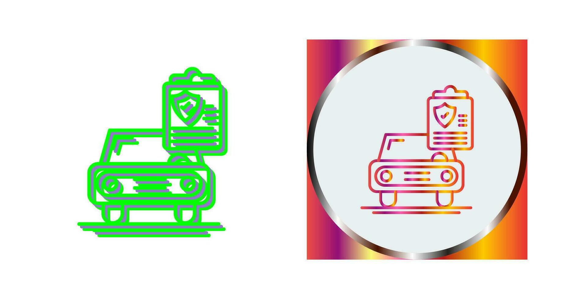 bescherming het beleid vector icoon