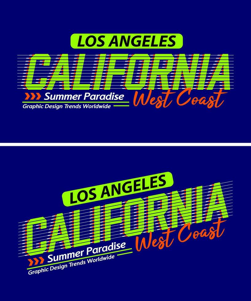Californië stad wijnoogst stedelijk gevoel gestreept schaduw lettertype, voor afdrukken Aan t overhemden enz. vector