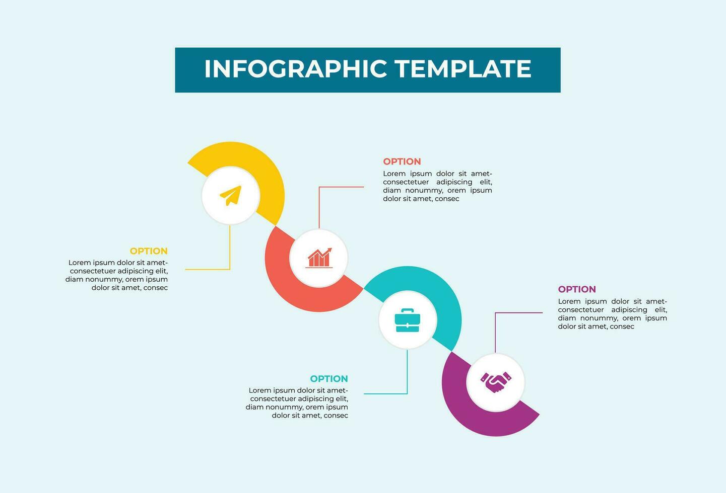 infographic ontwerpsjabloon vector