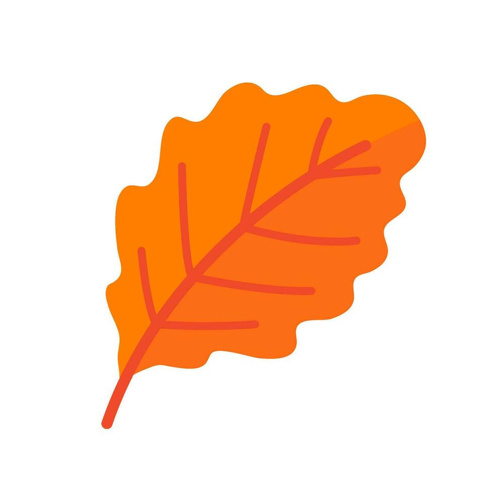 mooi blad samenstelling. bladeren verandering kleur in herfst vector