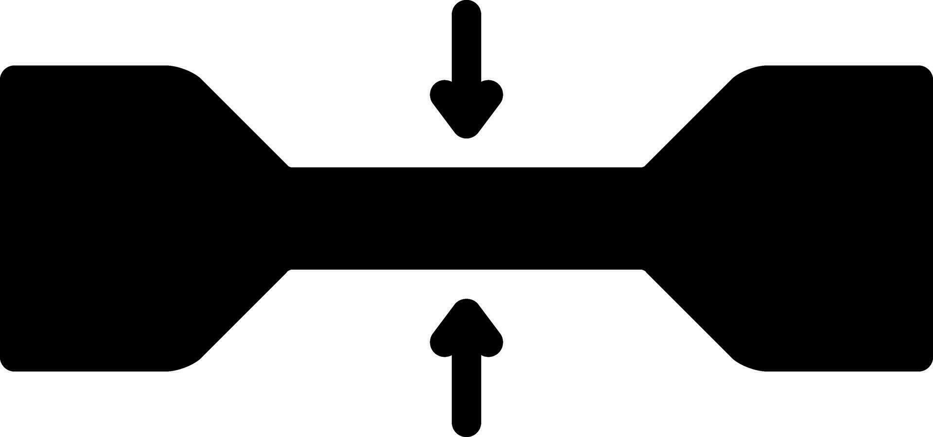 solide icoon voor vector