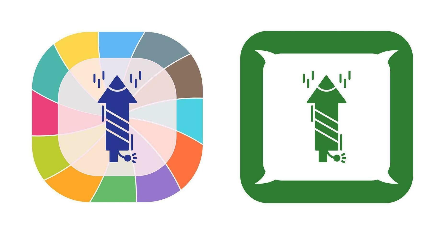 vuurwerk vector pictogram