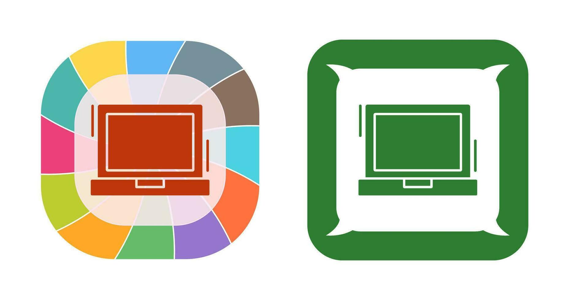 laptop vector pictogram