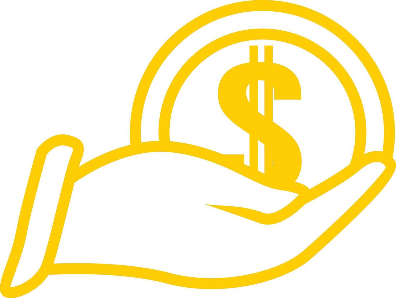 financieel geld icoon vector illustratie