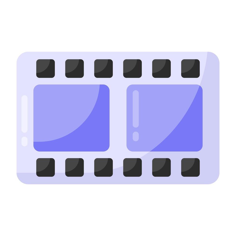 videorol en film vector
