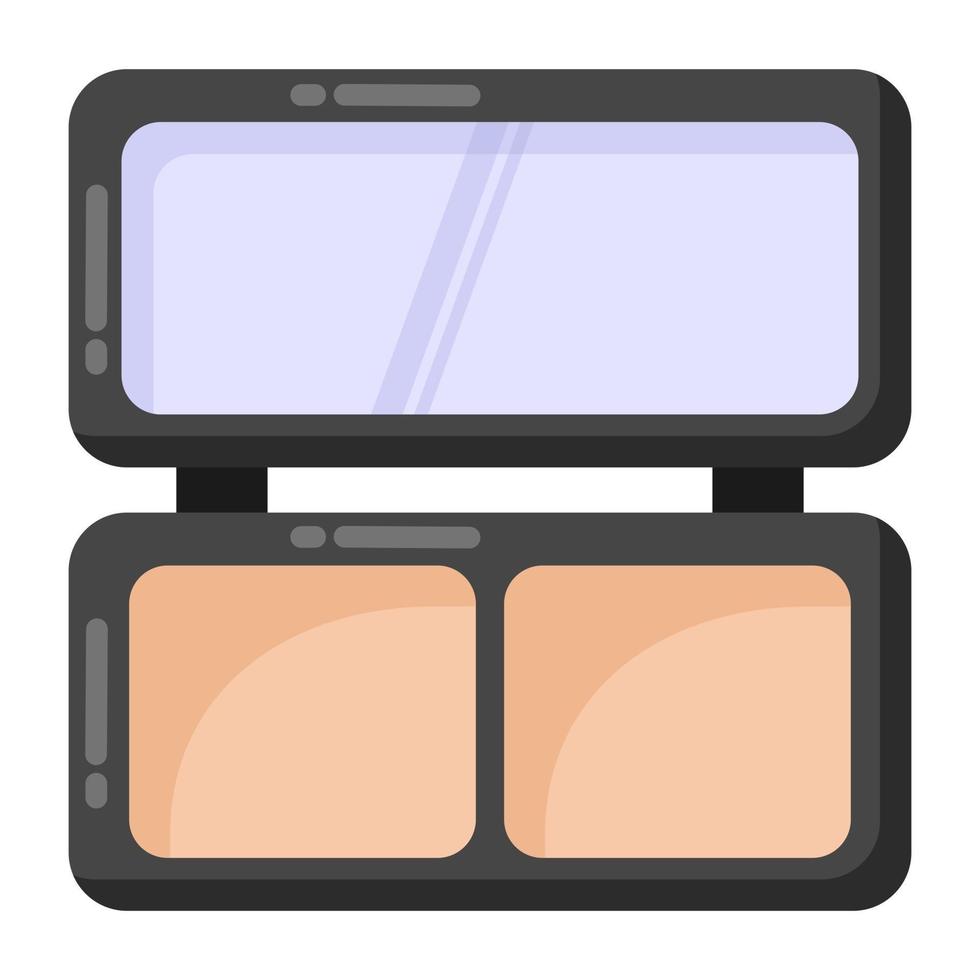 cosmetische oog kit vector