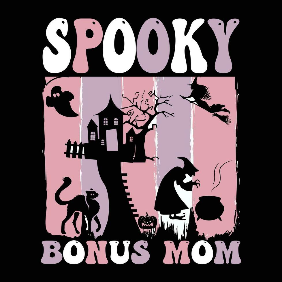 halloween t-shirt ontwerp ,spookachtig t-shirt ontwerp vector