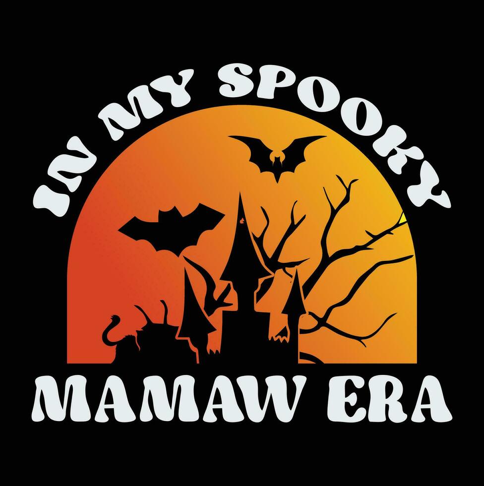 halloween t-shirt ontwerp vector