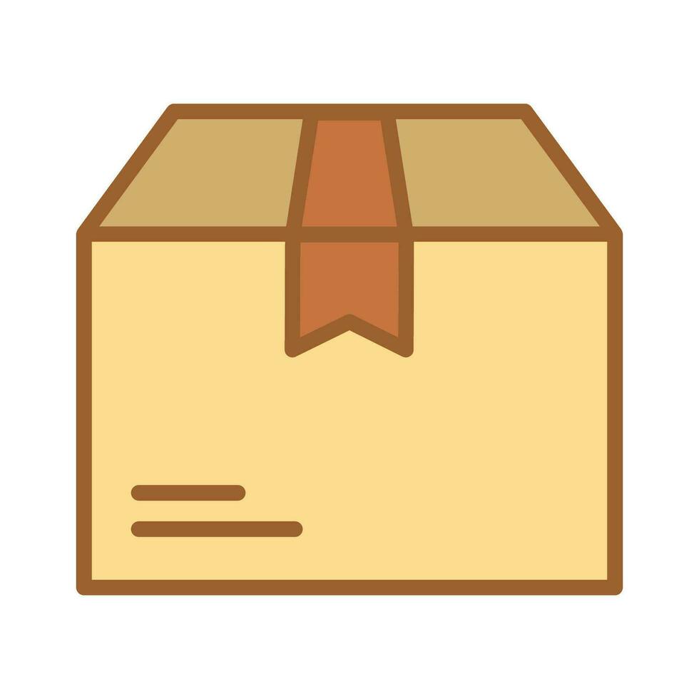 doos pakket symbool icoon vector ontwerp illustratie