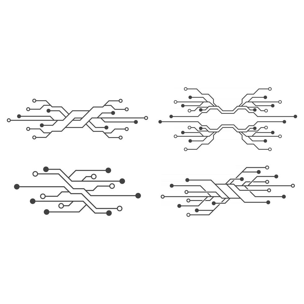 technologie logo afbeeldingen illustratie vector