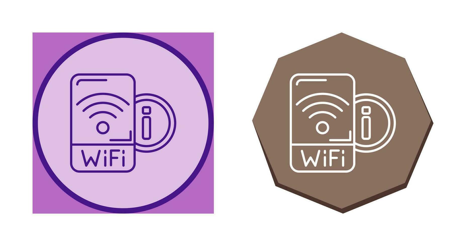 Wifi signaal vector icoon