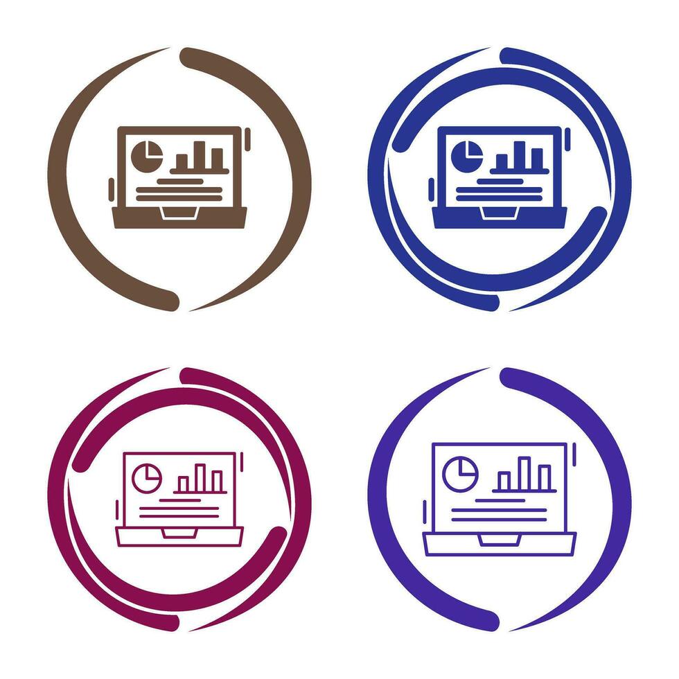 dashboard vector pictogram