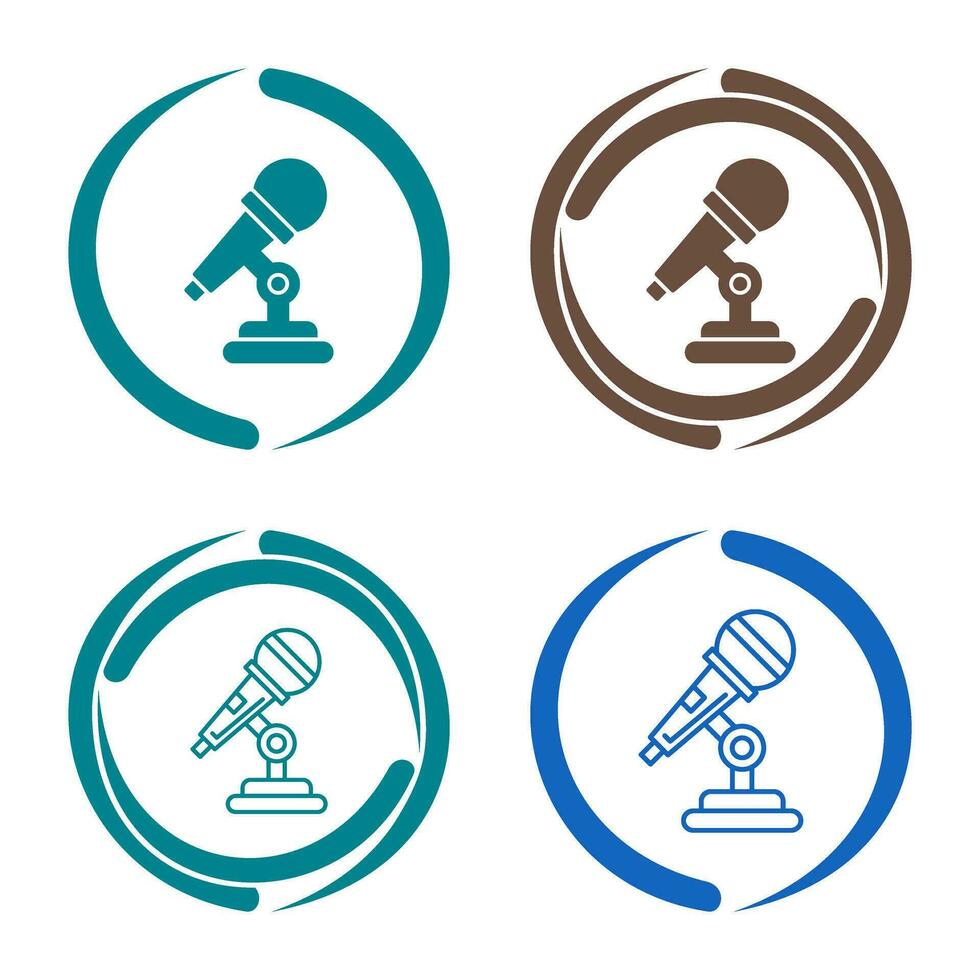 microfoon vector pictogram