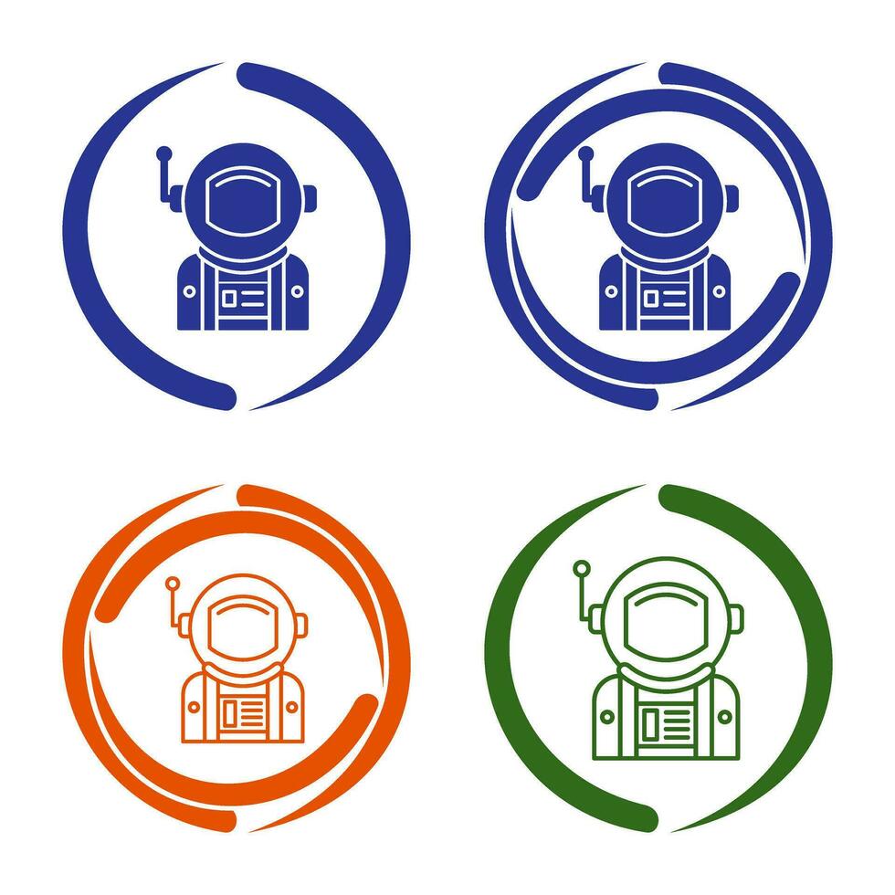 astronaut vector icoon