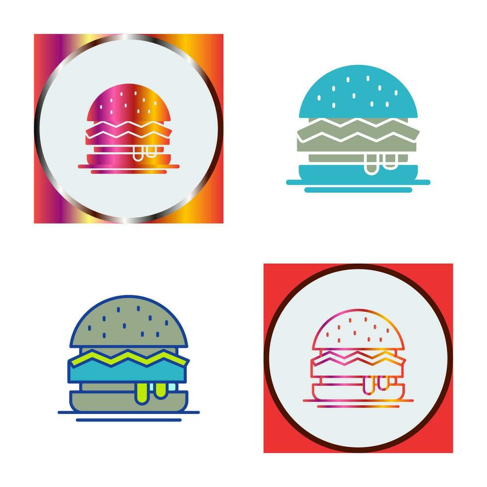 Hamburger vector icoon