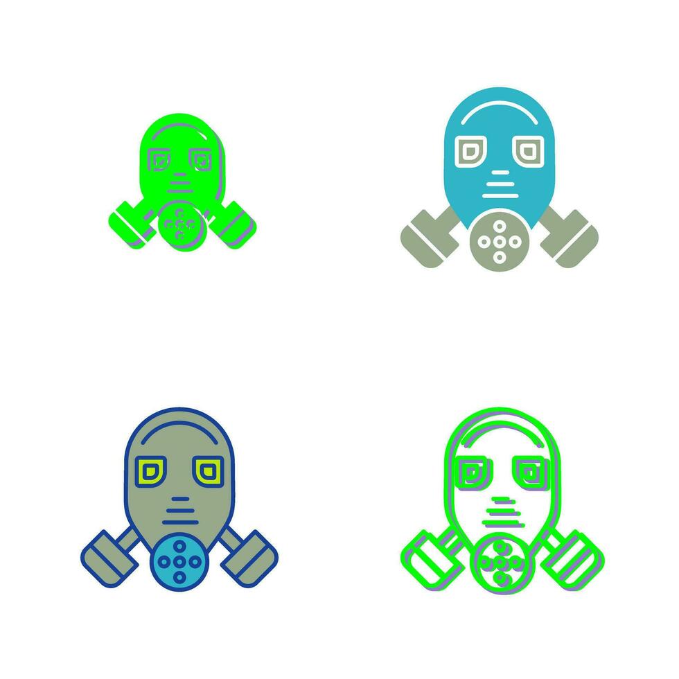 gasmasker vector icon