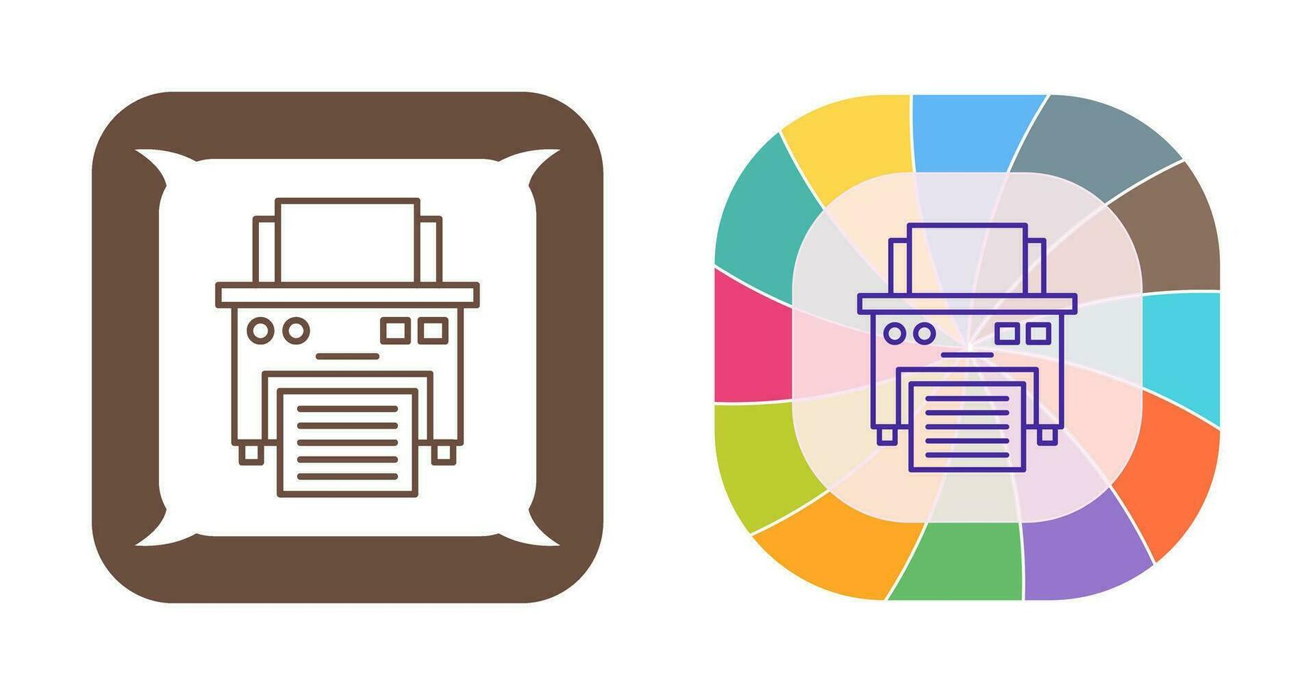 printer vector pictogram