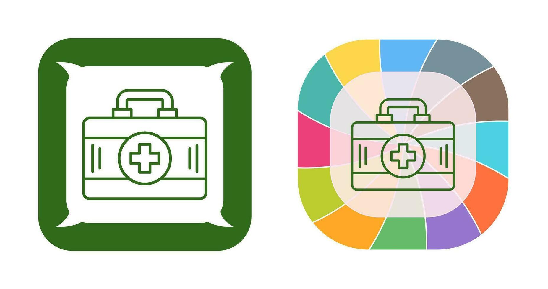 EHBO-kit vector icon