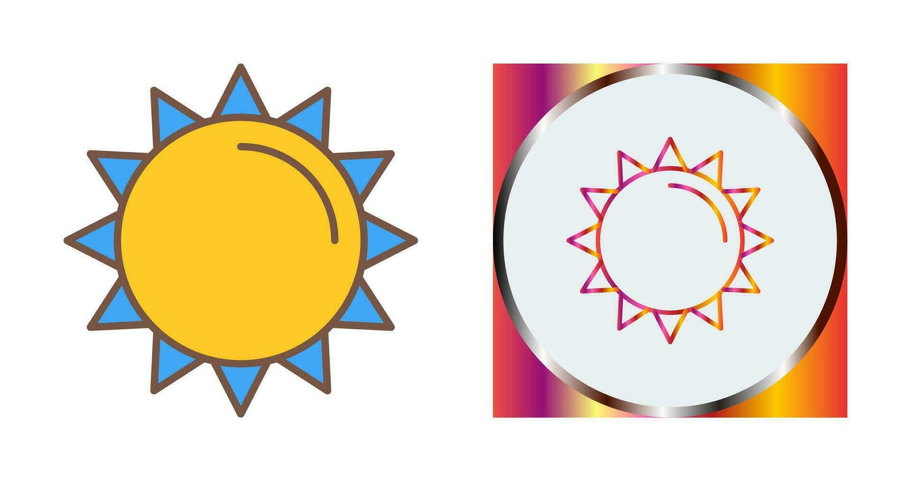 zon vector pictogram