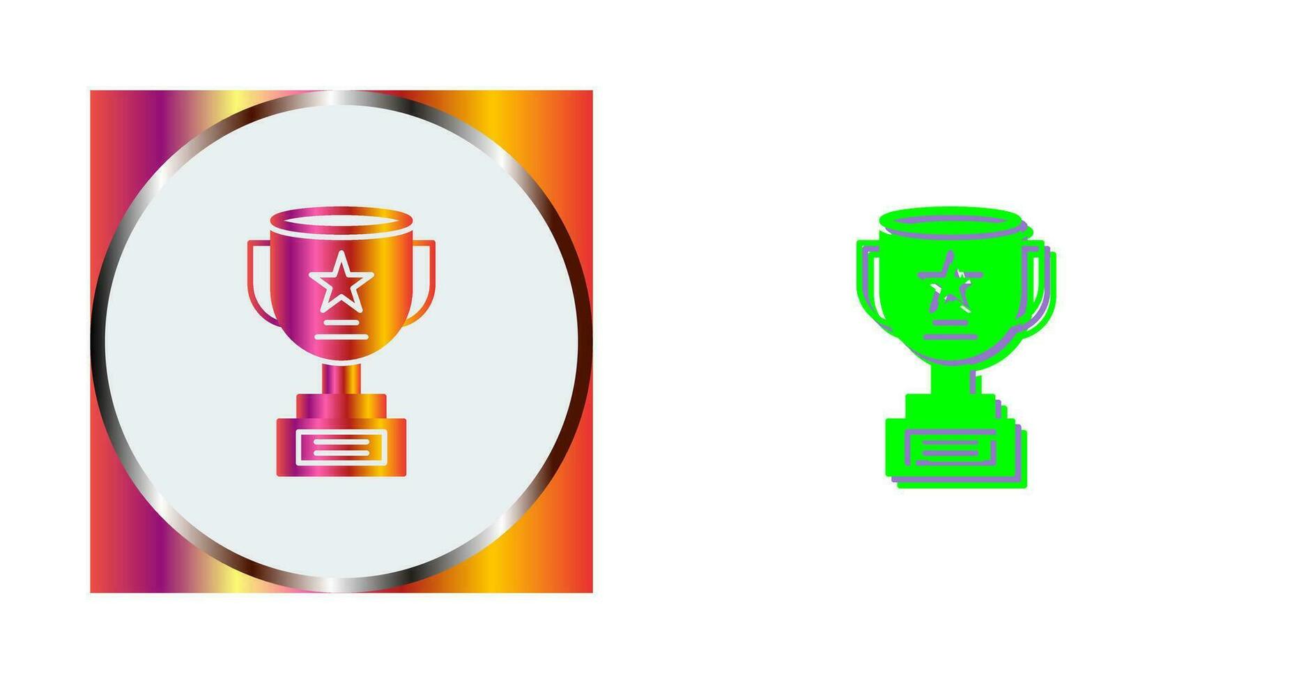 trofee vector pictogram