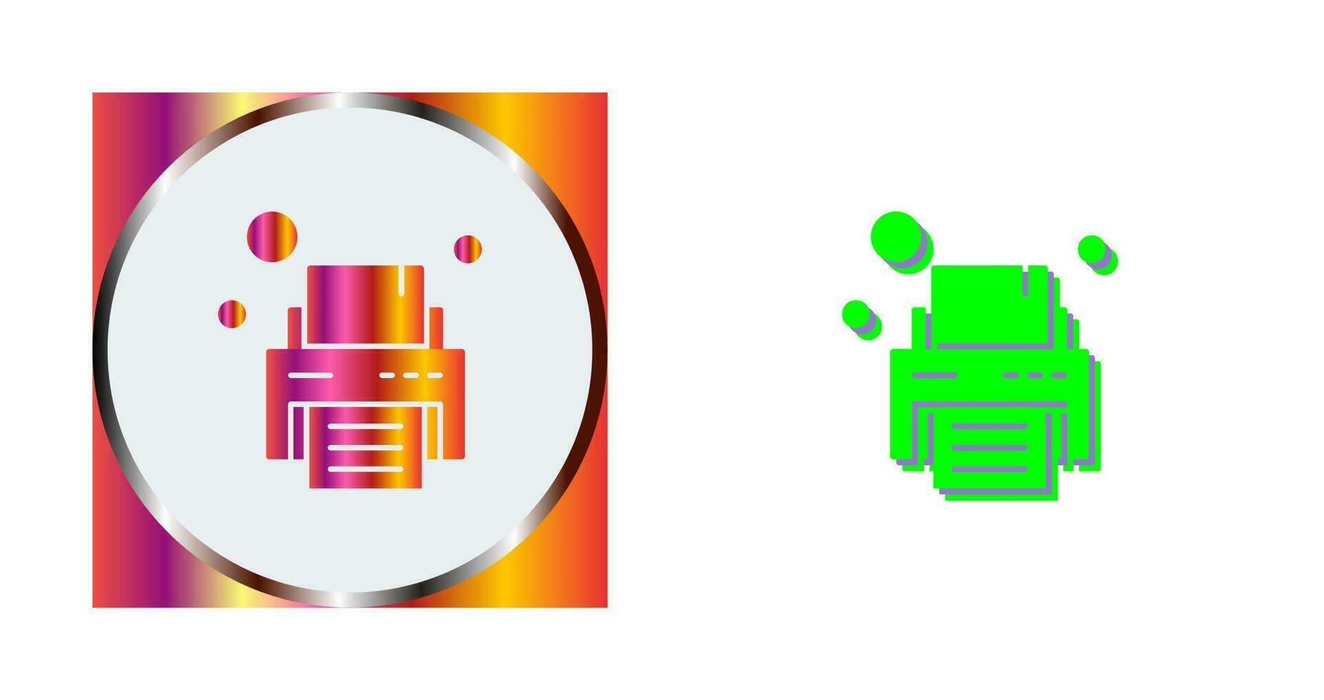 printer vector pictogram