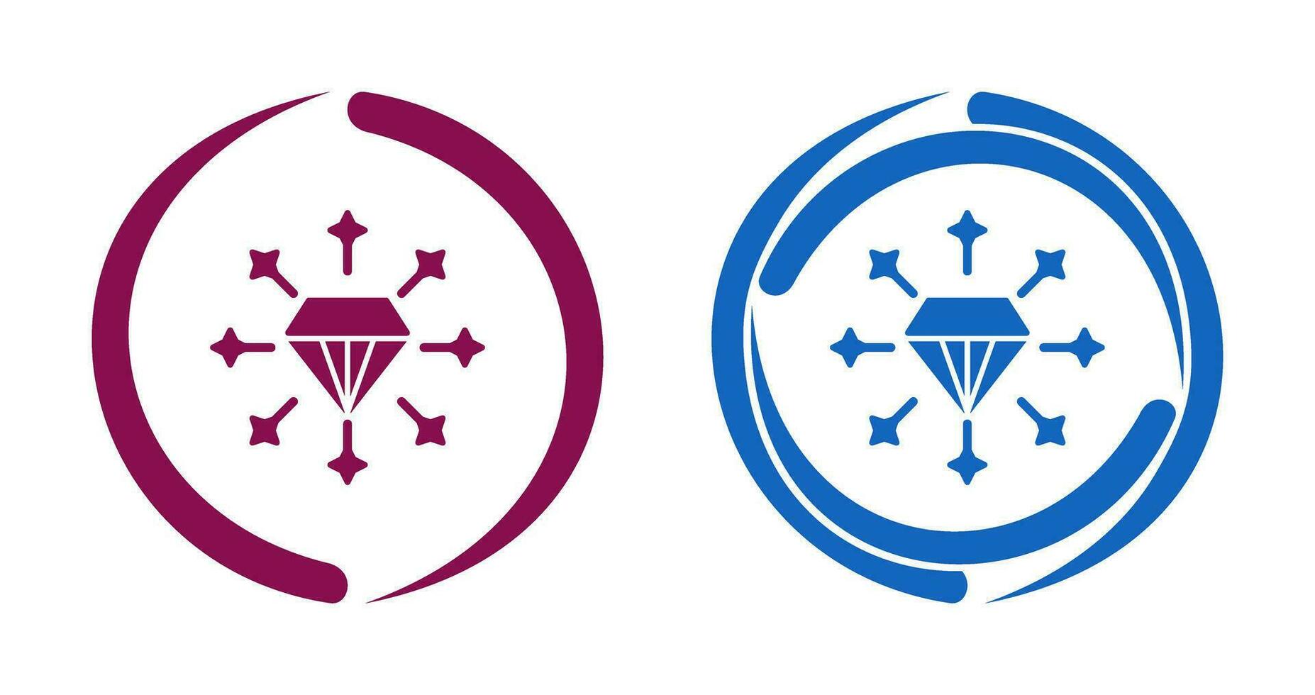 diamant vector pictogram