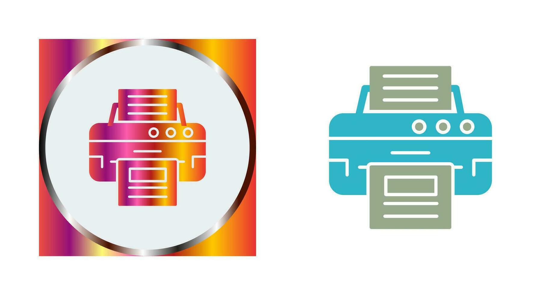 printer vector pictogram