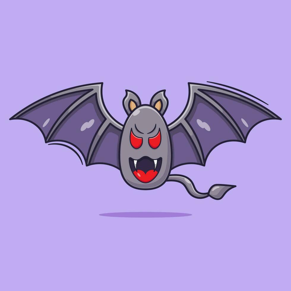 eng knuppel vector illustratie voor hallowen logo icoon mascotte concept