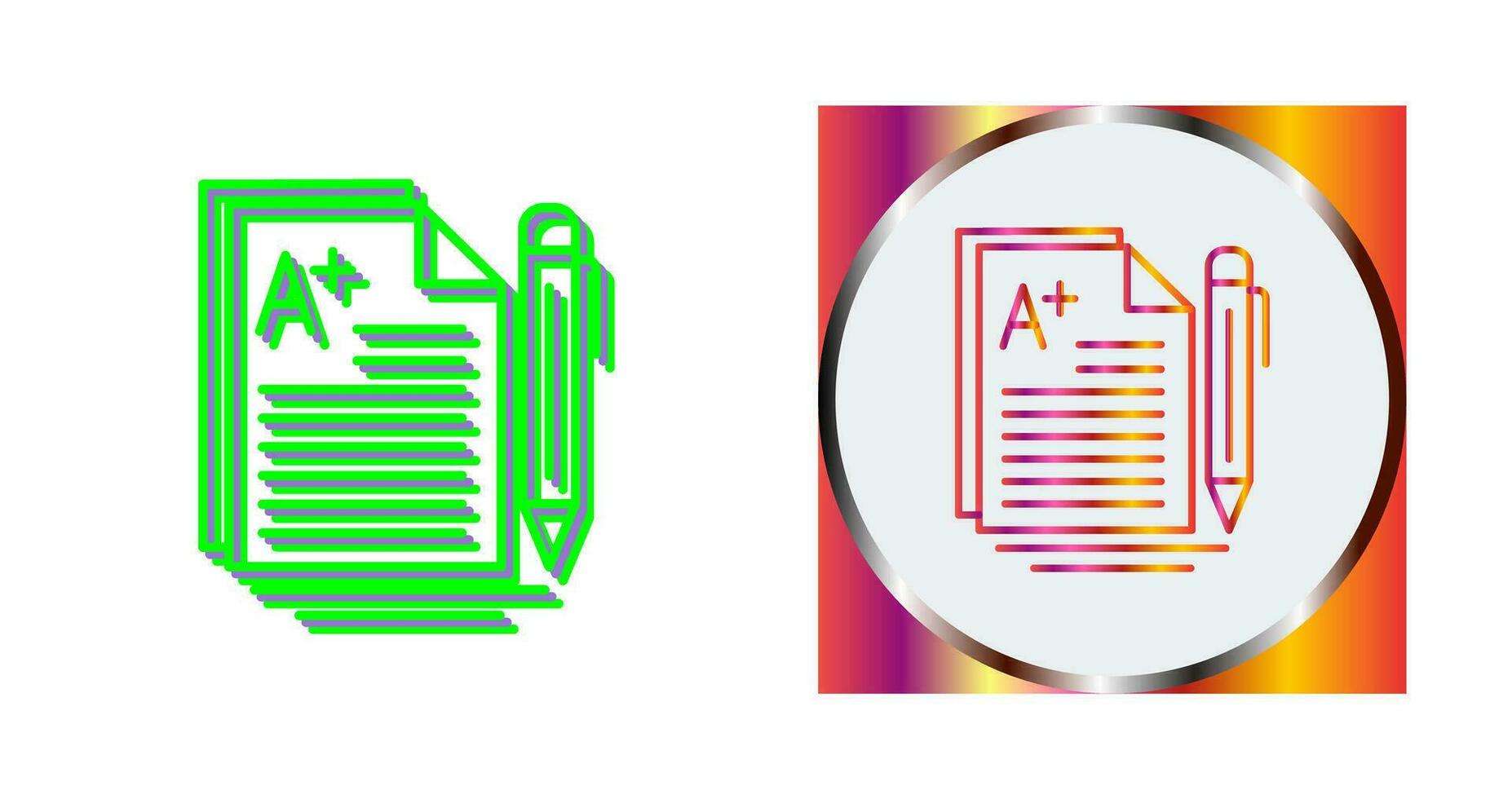 een rang vector icoon