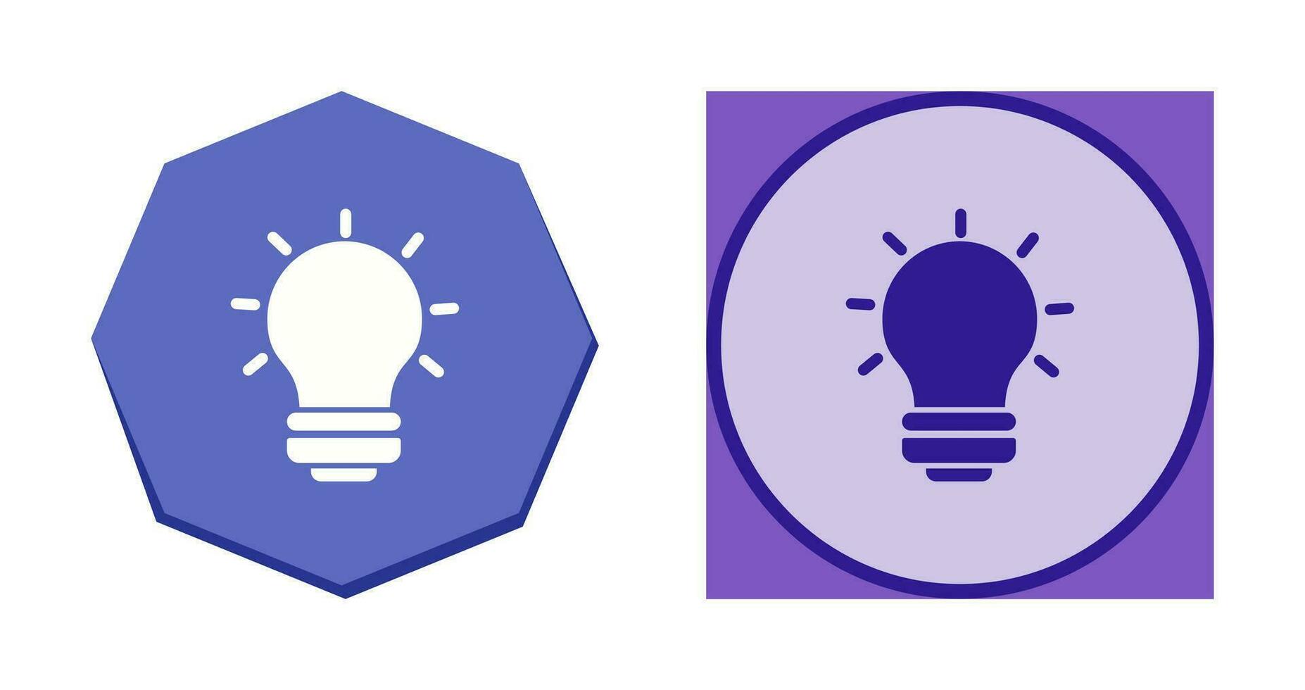 gloeilamp vector pictogram