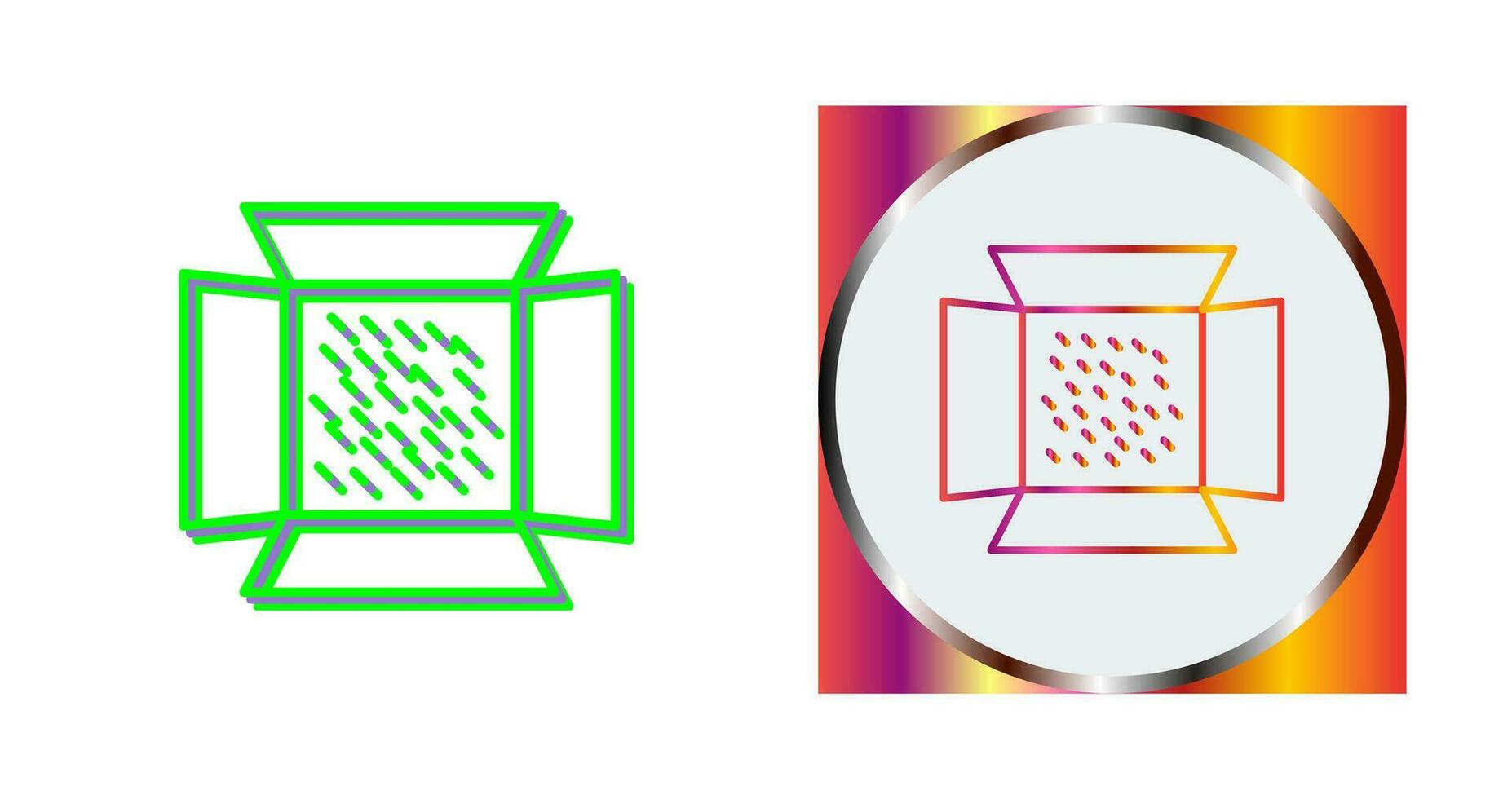 uniek lichten vector icoon