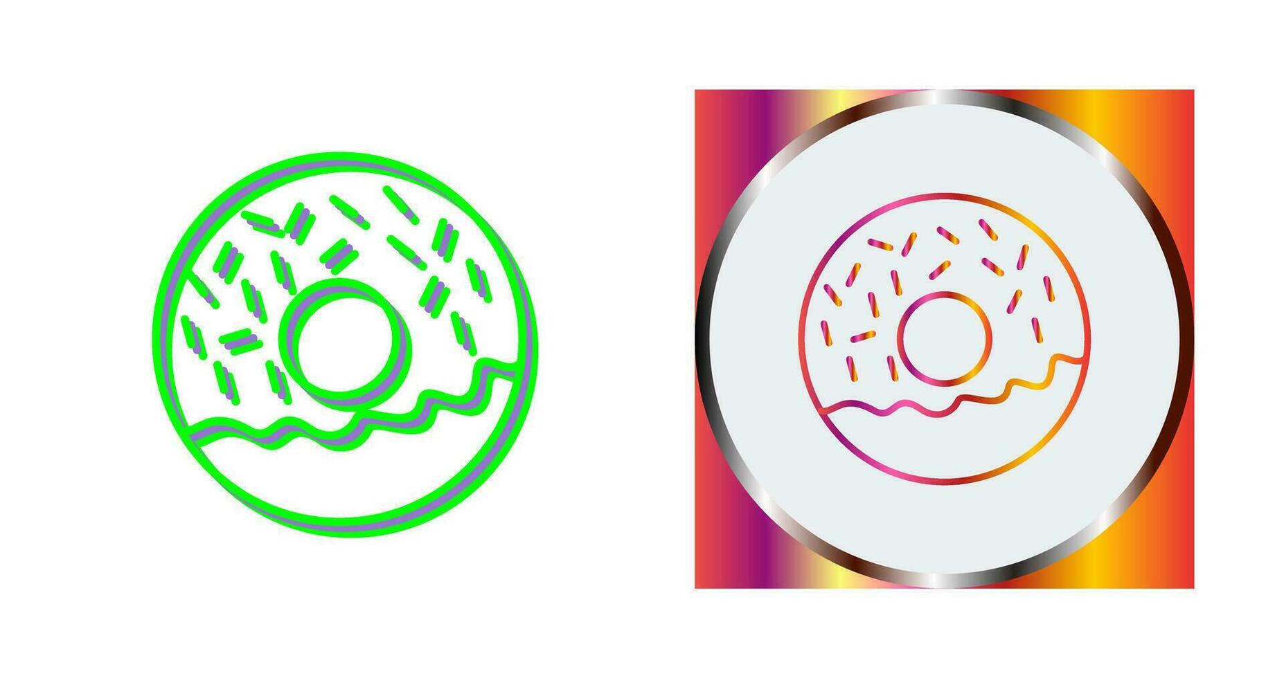 donut vector pictogram