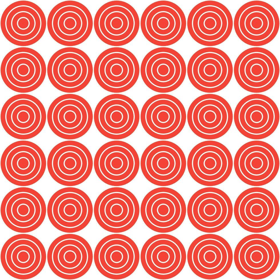 rood cirkel patroon. cirkel vector naadloos patroon. decoratief element, omhulsel papier, muur tegels, verdieping tegels, badkamer tegels.