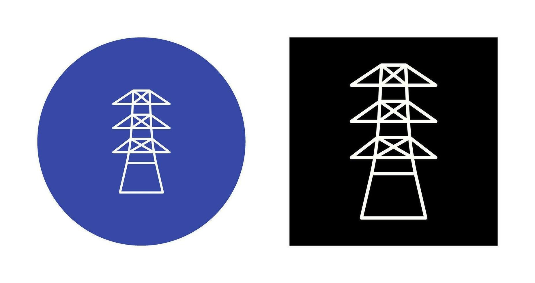 uniek toren vector icoon