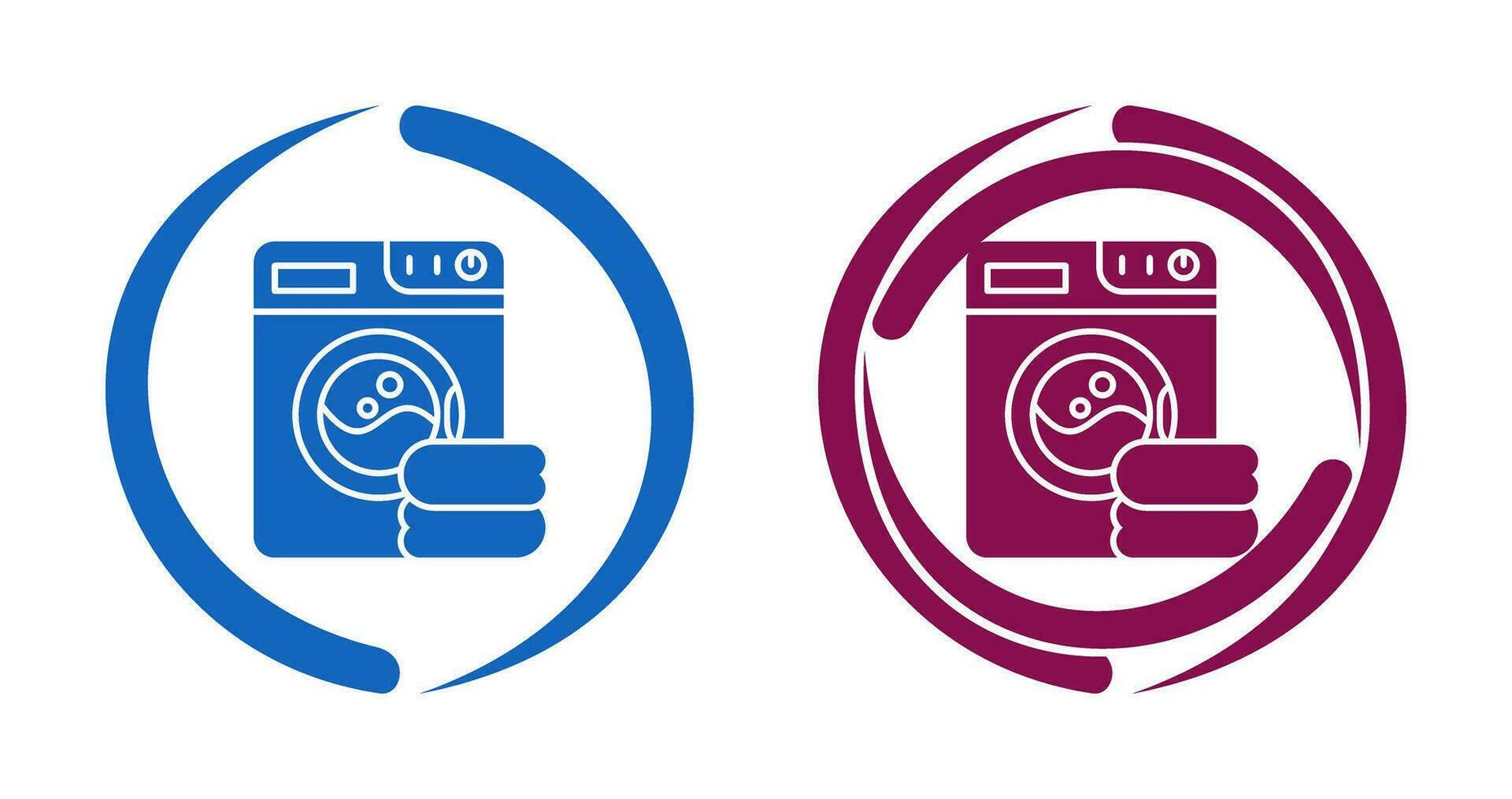 wasmachine vector pictogram