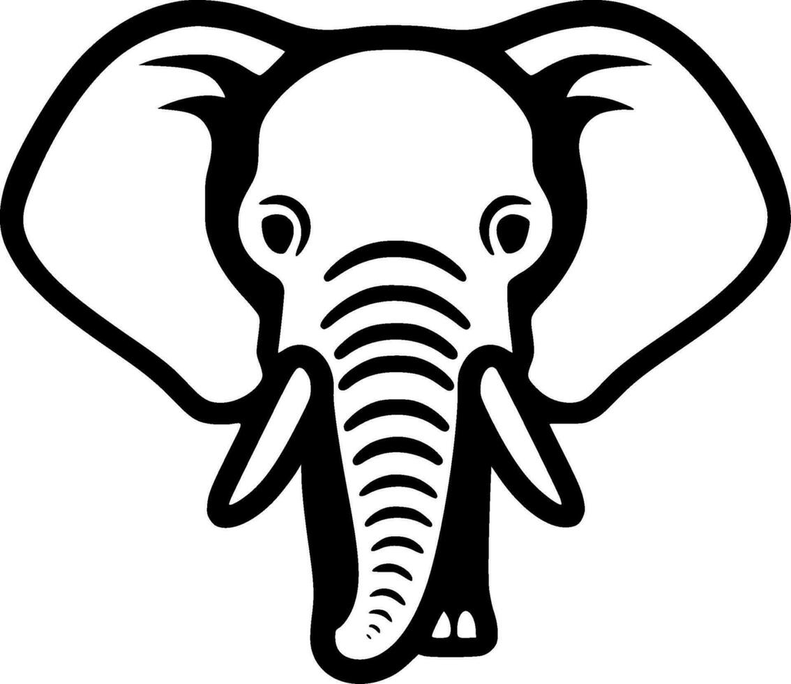 olifant - hoog kwaliteit vector logo - vector illustratie ideaal voor t-shirt grafisch