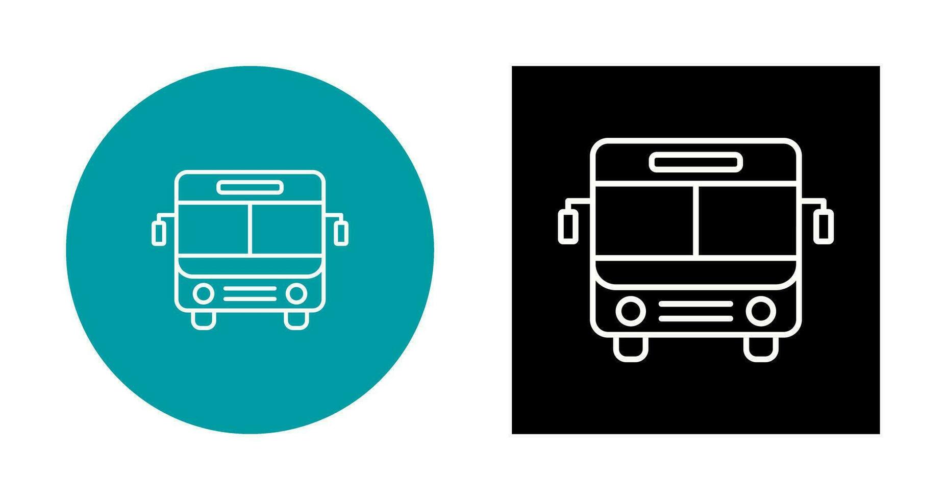 bus vector pictogram