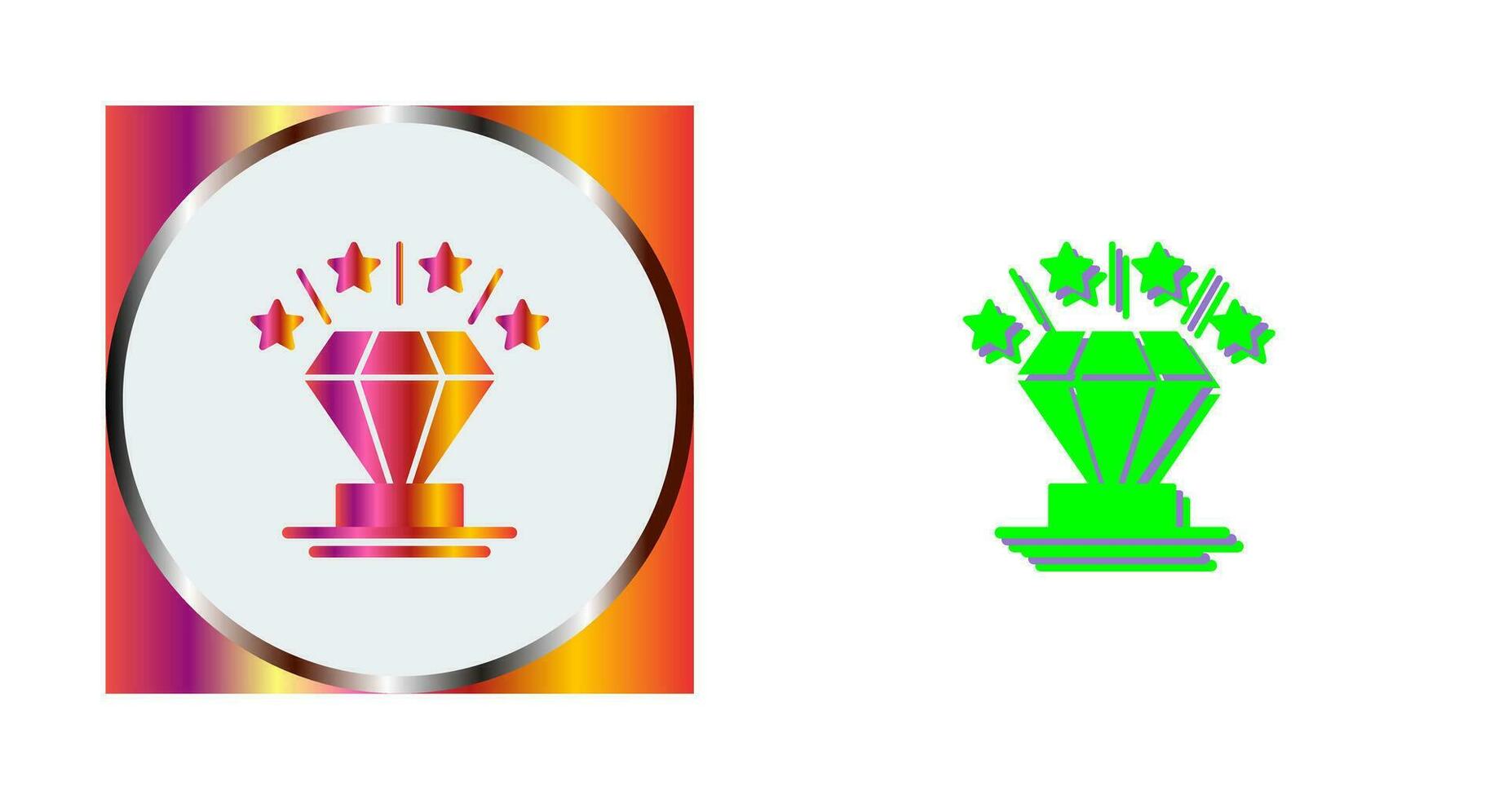 diamant vector pictogram