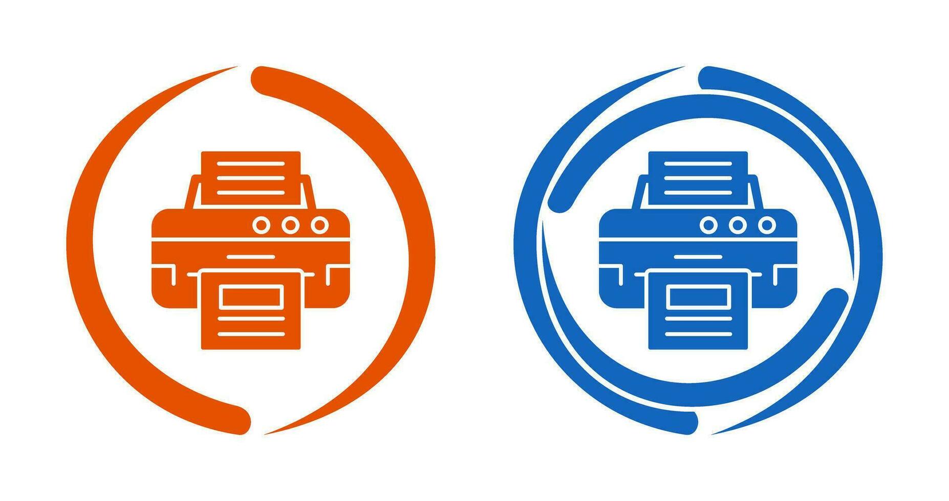 printer vector pictogram