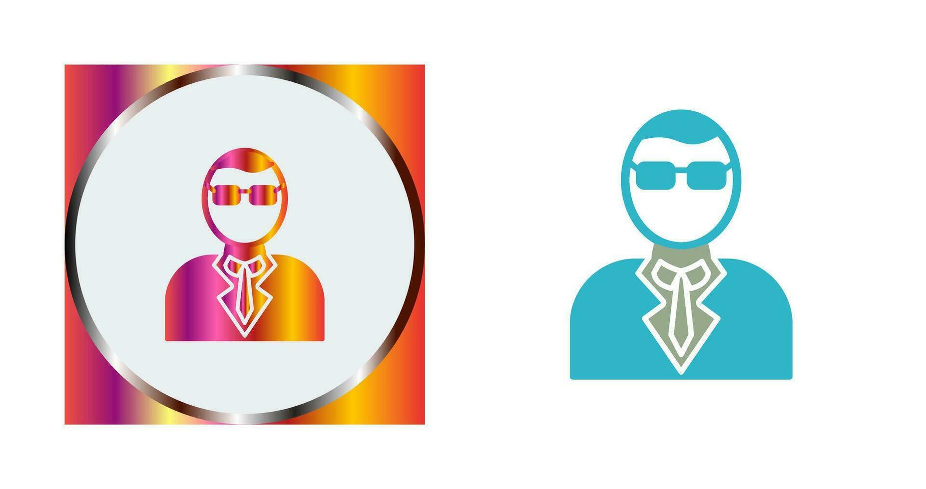 casino manager vector icoon