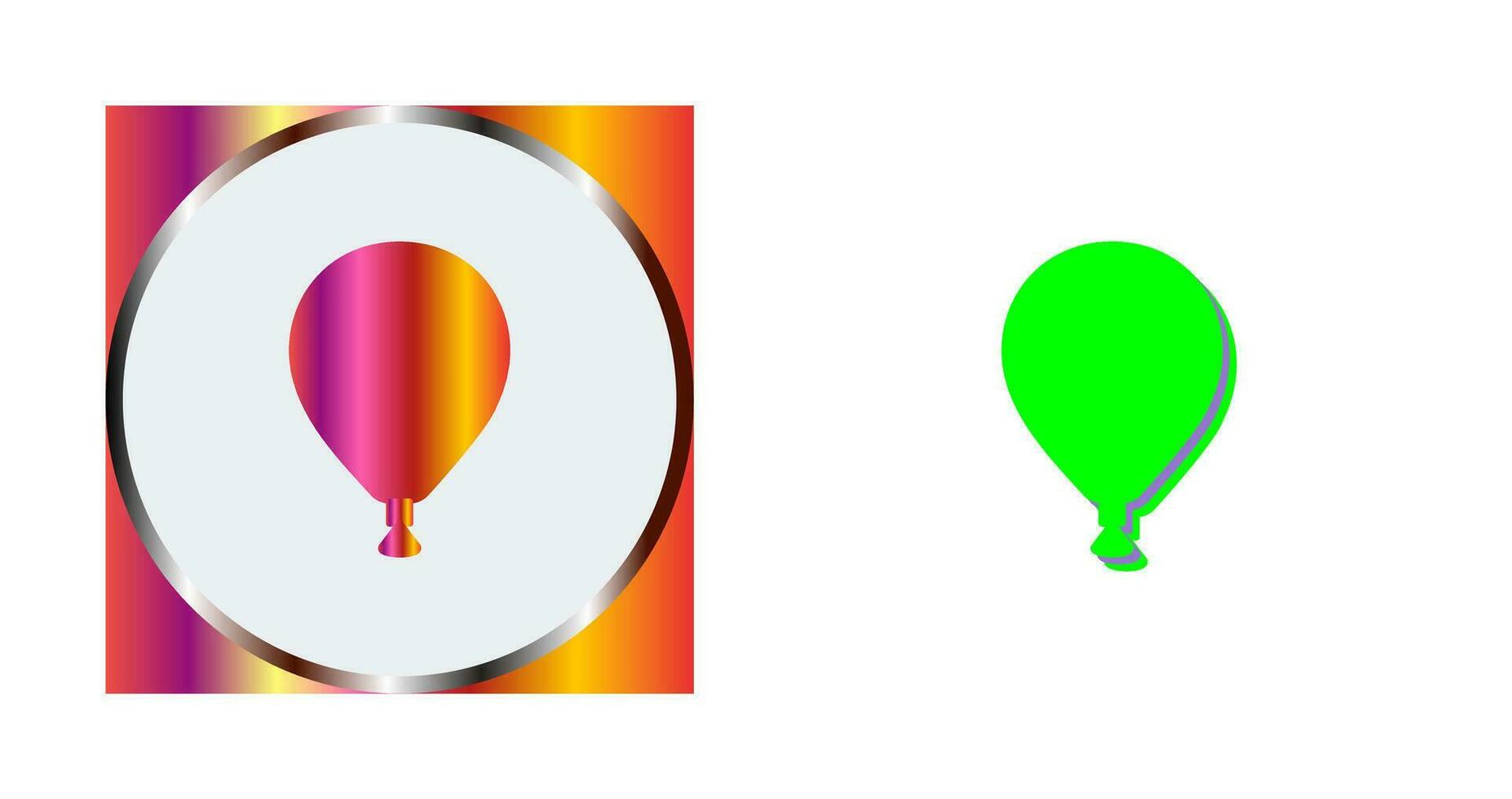 ballon vector icoon