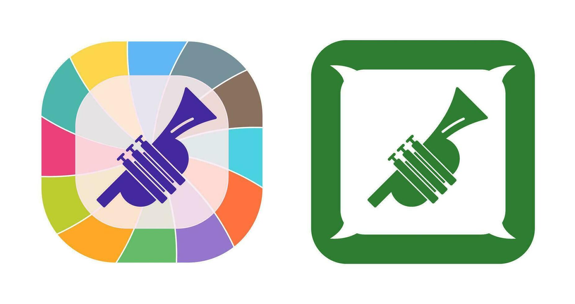 trompet vector pictogram