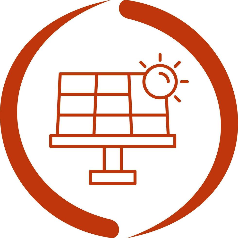 zonne-energie vector pictogram