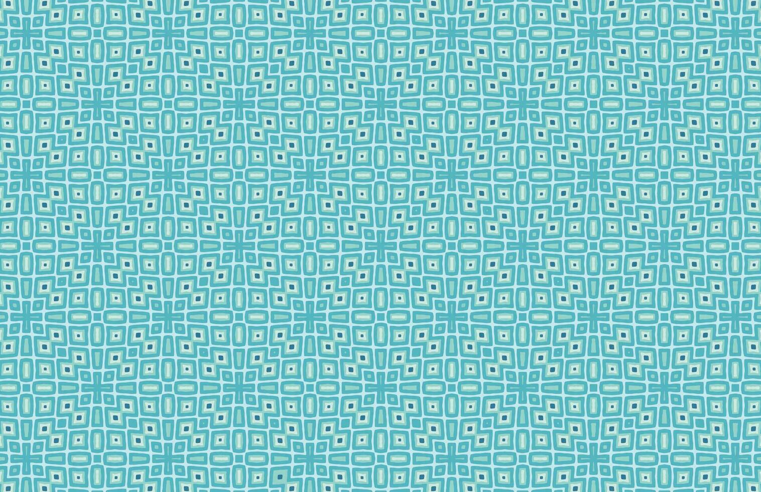 blauw Marokkaans kleding stof ontwerp patroon vector